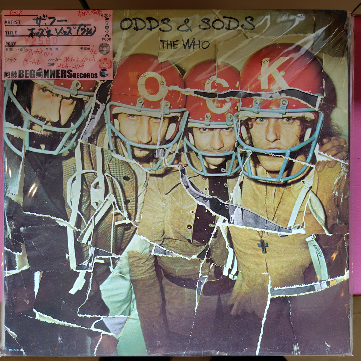 【LP】ザ・フー/オッズ・アンド・ソッズ('74/US盤/切り抜きジャケ）