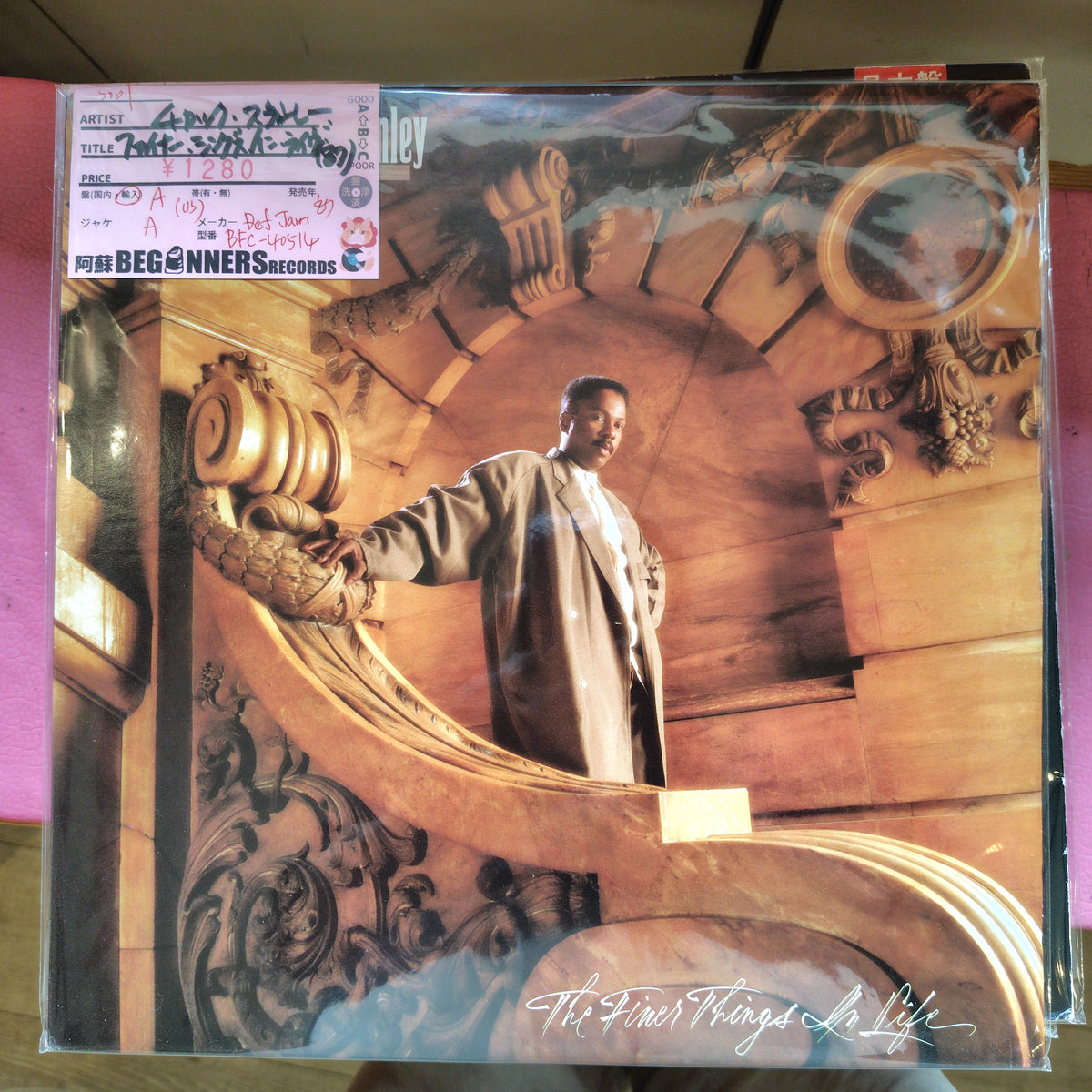 【LP】チャック・スタンレー/ファイナー・シングス・イン・ライフ('87/US盤)