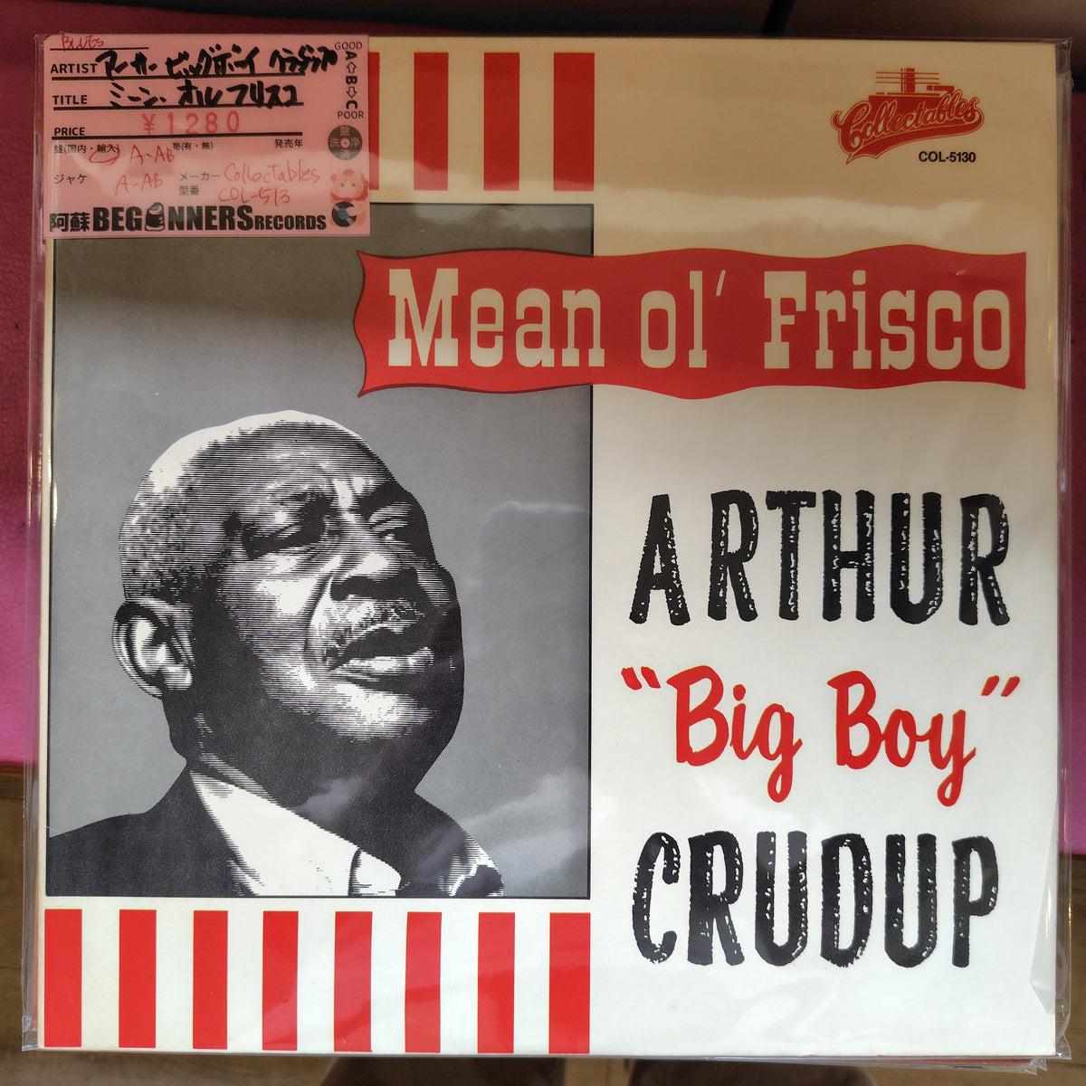 【LP】アーサー・ビッグ・ボーイ・クラダップ/ ミーン・オル・フリスコ(Import)