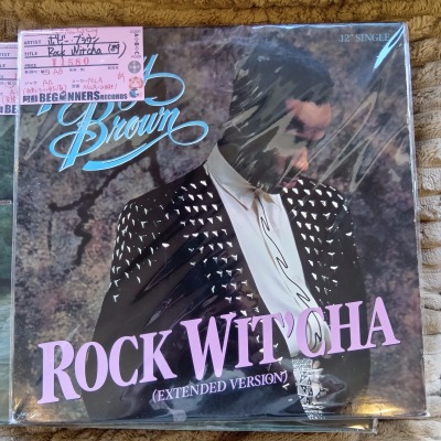 ¡Ú12inch¡Û¥Ü¥Ó¡¼¡¦¥Ö¥é¥¦¥ó/Rock Wit'cha('89/Import) ¡Ú12inch¡Û¥Ü¥Ó¡¼¡¦¥Ö¥é¥¦¥ó/Rock Wit'cha('89/Import)